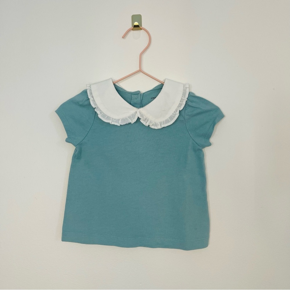 Janie and Jack Ruffle Collar Tee